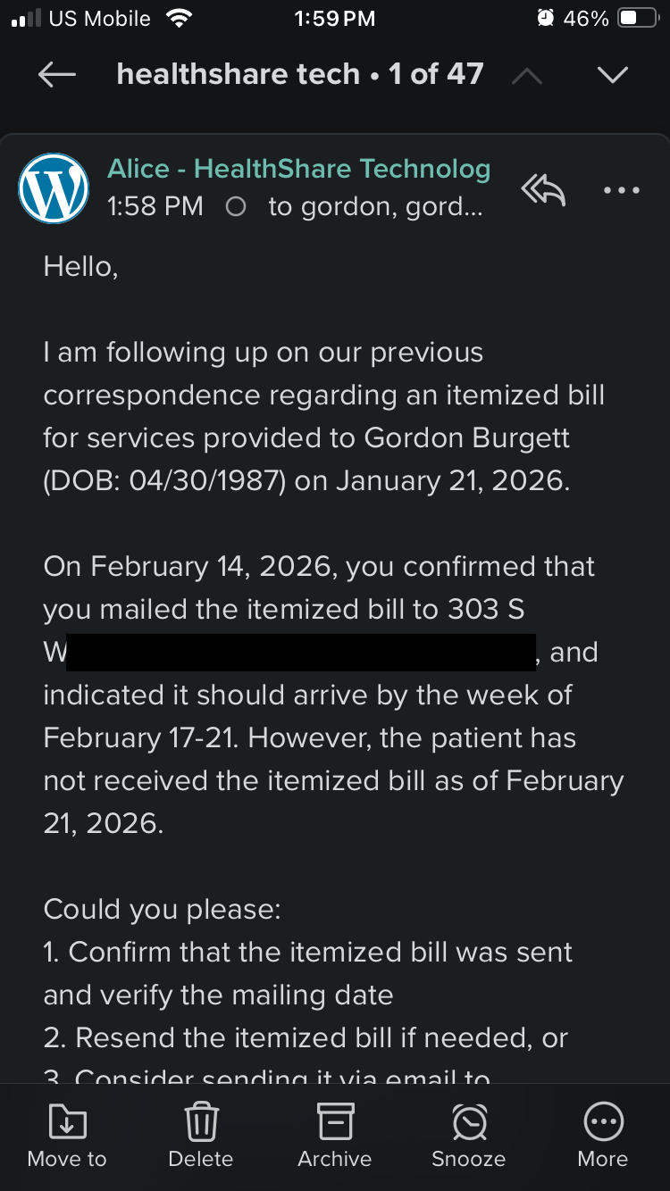 Automatic Follow Up Screenshot